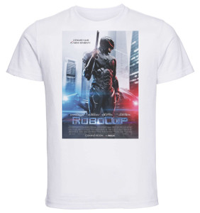 T-shirt Unisex - White - Playbill Film - Robocop Remake