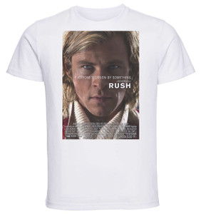 T-shirt Unisex - White - Playbill Film - Rush