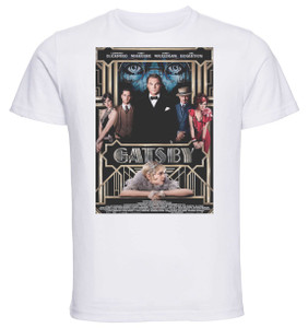 T-shirt Unisex - White - Playbill Film - The Great Gatsby