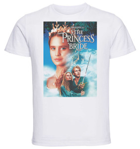 T-shirt Unisex - White - Playbill Film - The Princess Bride T-shirt Unisex - White - Playbill Film - The Princess Bride