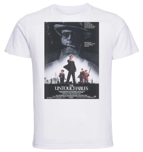 T-shirt Unisex - White - Playbill Film - The Untouchables