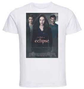 T-shirt Unisex - White - Playbill Film - Twilight 3