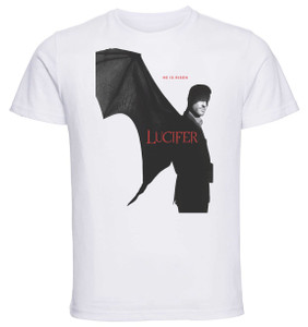 T-shirt Unisex - White - Lucifer C