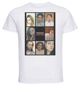 T-shirt Unisex - White - Orange Is The New Black - Final Season