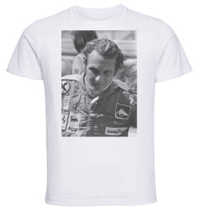 T-shirt Unisex - White - Piloti Niki Lauda A