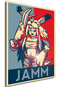 Poster - Propaganda - Pixel Art - Golden Axe The Duel - Jamm