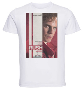 T-shirt Unisex - White - Rush Niki Lauda