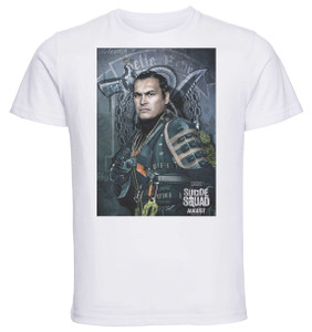 T-shirt Unisex - White - Suicide Squad Slipknot