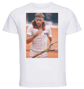 T-shirt Unisex - White - Tennis - Bjorn Borg