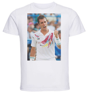 T-shirt Unisex - White - Tennis - Ivan Lendl