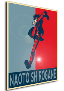 Poster - Propaganda - Pixel Art - Persona 4 Arena - Naoto Shirogane Poster - Propaganda - Pixel Art - Persona 4 Arena - Naoto Shirogane