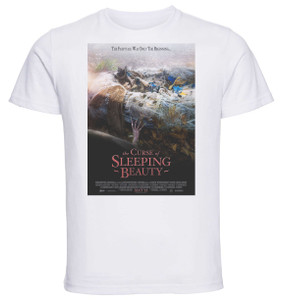 T-shirt Unisex - White - The Curse Of The Sleeping Beauty Playbill T-shirt Unisex - White - The Curse Of The Sleeping Beauty Playbill