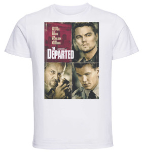 T-shirt Unisex - White - The Departed Playbill