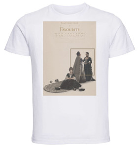 T-shirt Unisex - White - The Favourite Playbill