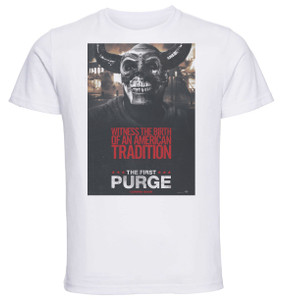 T-shirt Unisex - White - The First Purge B