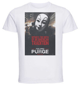 T-shirt Unisex - White - The First Purge C