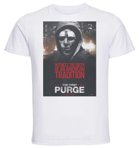T-shirt Unisex - White - The First Purge D