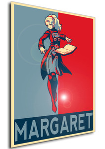 Poster - Propaganda - Pixel Art - Persona 4 Arena - Margaret