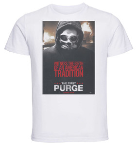 T-shirt Unisex - White - The First Purge E