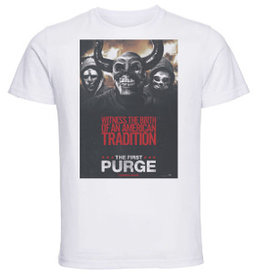 T-shirt Unisex - White - The First Purge