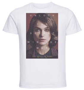 T-shirt Unisex - White - The Imitation Game Knightley