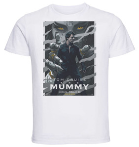 T-shirt Unisex - White - The Mummy Playbill Variant