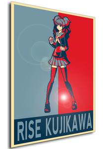 Poster - Propaganda - Pixel Art - Persona 4 Arena - Rise Kujikawa Poster - Propaganda - Pixel Art - Persona 4 Arena - Rise Kujikawa