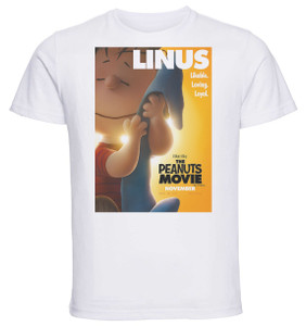 T-shirt Unisex - White - The Peanuts Movie Linus