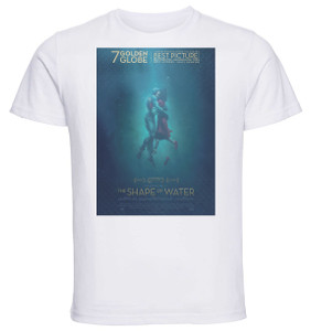 T-shirt Unisex - White - The Shape Of Water Playbill