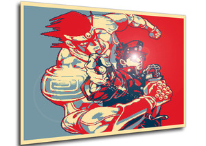 Poster - Propaganda - Pixel Art Full - Jojo All Star Battle - Jotaro Kujo V Poster - Propaganda - Pixel Art Full - Jojo All Star Battle - Jotaro Kujo V