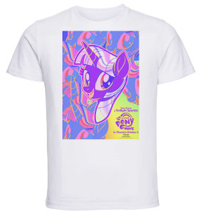 T-shirt Unisex - White - Twilight Sparkle Movie My Little Pony