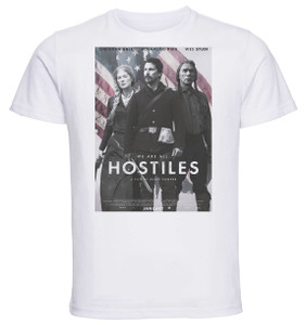 T-shirt Unisex - White - We Are All Hostiles Playbill T-shirt Unisex - White - We Are All Hostiles Playbill