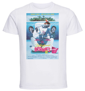 T-shirt Unisex - White - Weekend At Bernie's 2 Playbill