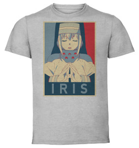 T-shirt Unisex - Grey - Propaganda - Fire Force - Iris