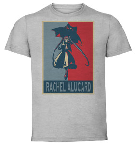 T-shirt Unisex - Grey - Propaganda - Pixel Art - Pixel Art - Blazblue Rachel - Alucard T-shirt Unisex - Grey - Propaganda - Pixel Art - Pixel Art - Blazblue Rachel - Alucard