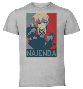 T-Shirt Unisex - Grey - Propaganda - Akame ga Kill - Najenda
