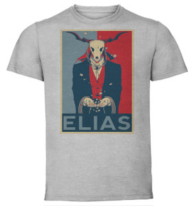 T-Shirt Unisex - Grey - Propaganda - Ancient Magus Bride - Elias T-Shirt Unisex - Grey - Propaganda - Ancient Magus Bride - Elias