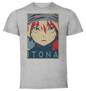 T-Shirt Unisex - Grey - Propaganda - Assassination Classroom - Itona T-Shirt Unisex - Grey - Propaganda - Assassination Classroom - Itona