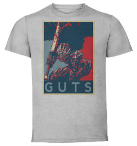 T-Shirt Unisex - Grey - Propaganda - Berserk - Guts Berserker