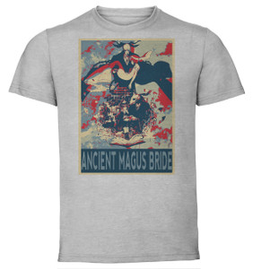 T-Shirt Unisex - Grey - Propaganda - Ancient Magus Bride - Characters Variant T-Shirt Unisex - Grey - Propaganda - Ancient Magus Bride - Characters Variant