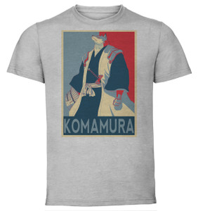 T-Shirt Unisex - Grey - Propaganda - Bleach - Komamura
