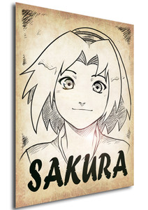 Poster - Anime - Wanted - Ganassa - Sakura