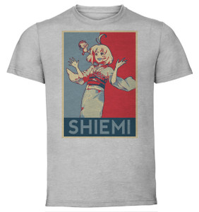 T-Shirt Unisex - Grey - Propaganda - Blue Exorcist - Shiemi T-Shirt Unisex - Grey - Propaganda - Blue Exorcist - Shiemi