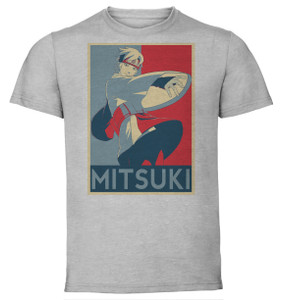 T-Shirt Unisex - Grey - Propaganda - Boruto - Mitsuki