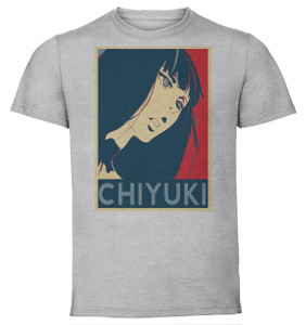 T-Shirt Unisex - Grey - Propaganda - Death Parade - Chiyuki