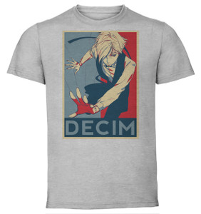 T-Shirt Unisex - Grey - Propaganda - Death Parade - Decim