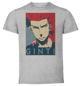 T-Shirt Unisex - Grey - Propaganda - Death Parade - Ginti