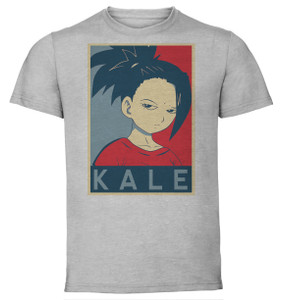 T-Shirt Unisex - Grey - Propaganda - Dragon Ball - Kale