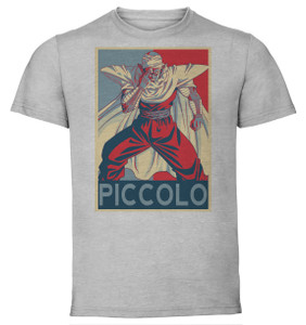 T-Shirt Unisex - Grey - Propaganda - Dragon Ball - Piccolo