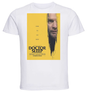 T-Shirt Unisex - White - Playbill - Film - Doctor Sleep Variant 01 T-Shirt Unisex - White - Playbill - Film - Doctor Sleep Variant 01